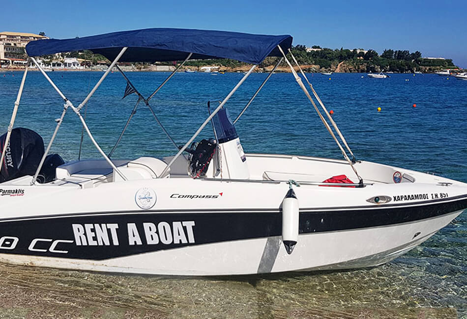 14,9 ft Kompass 150cc Angeln Motorboot