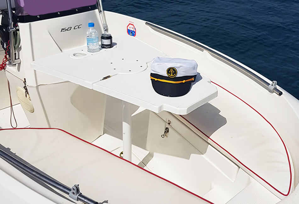 14,9 ft kompas 150 ccm Sundeck Powerboat
