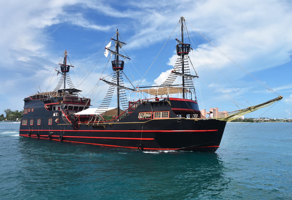 140 ft Pirátská loď 