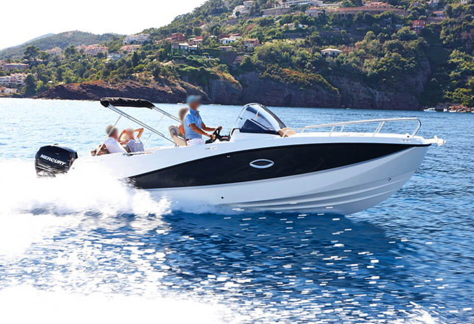 24,8 ft luxe motorboot 