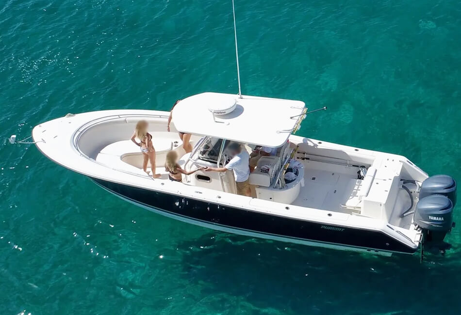 Consola de centru Pursuit de 31 ft 