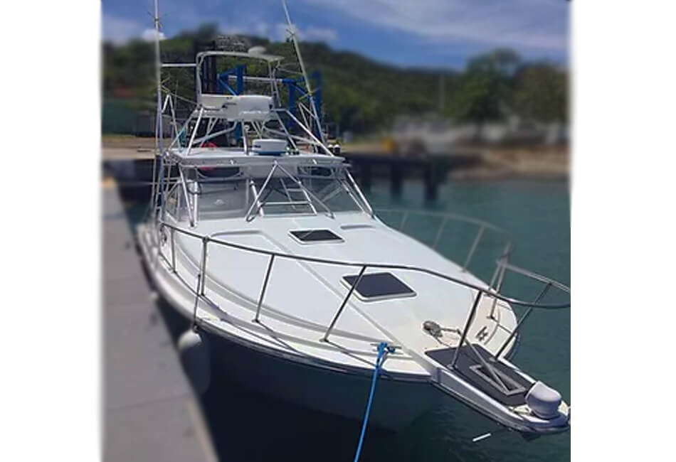 34 фута луксозна моторна лодка 