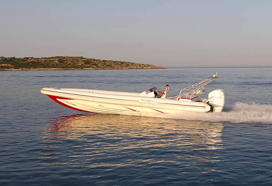 34 Ft Technohull 999 Speedboat 
