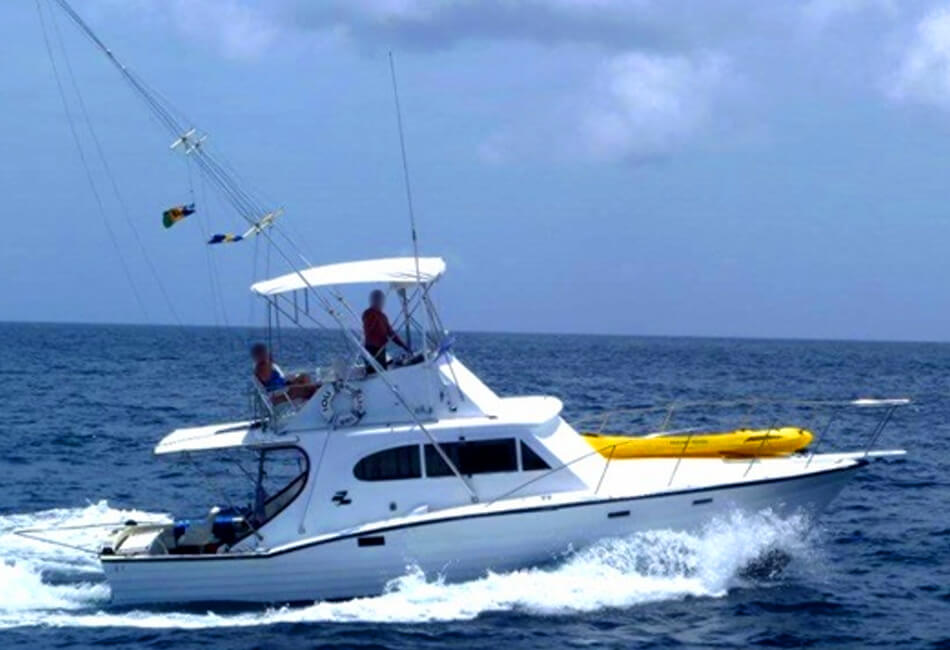36 Ft Sportfisherman Custom Built Motorboat 