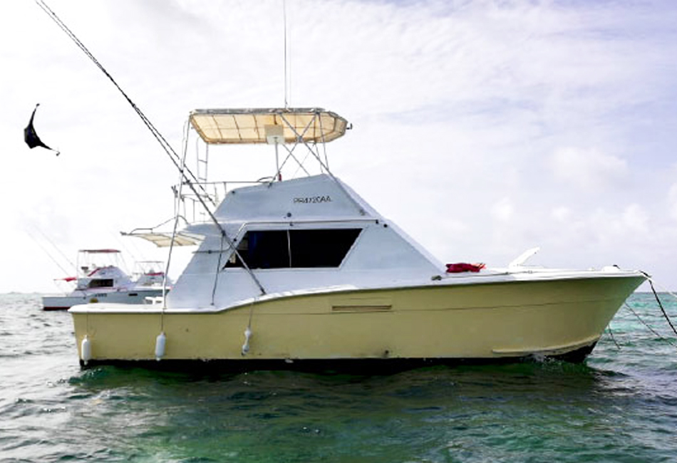38,2 ft Hattera łódź rybacka i nurkowa