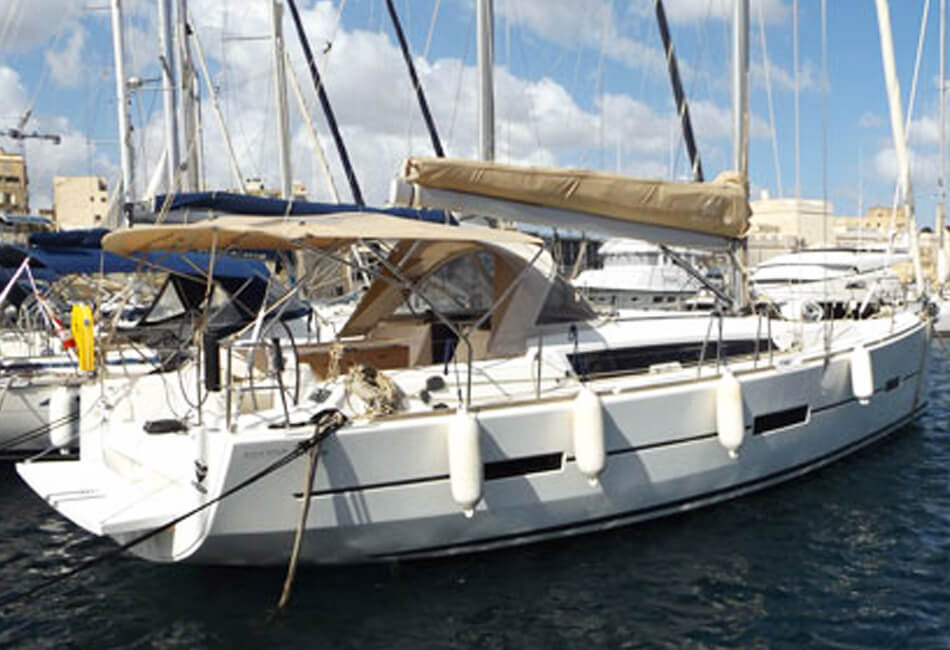 40.5 фута ветроходна лодка Dufour 410GL FT-2015