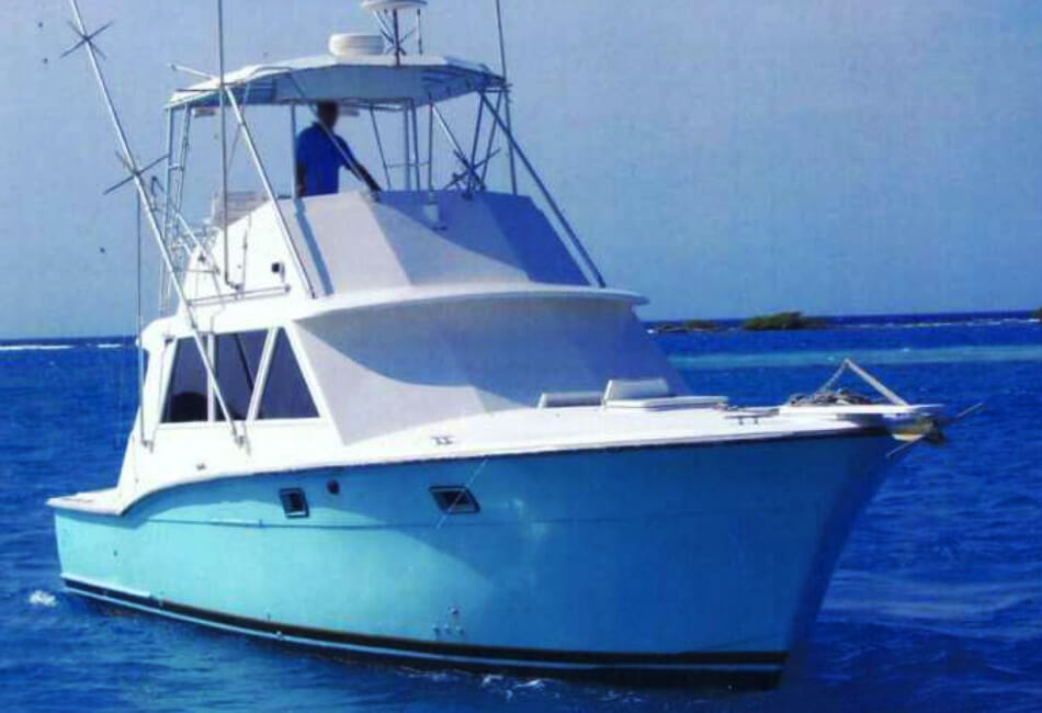 40 FT HATTERAS Športový rybolov Dvojkajutová motorová jachta