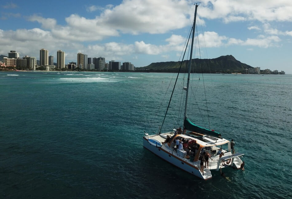 40 Ft Sailing Catamaran 
