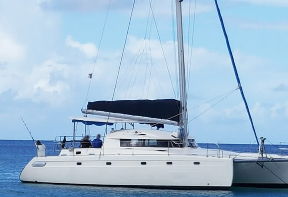Luxo de 42 pés Catamarã