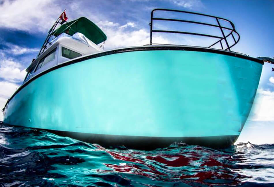 Оптимізований водолазний човен на замовлення 42 фути. 