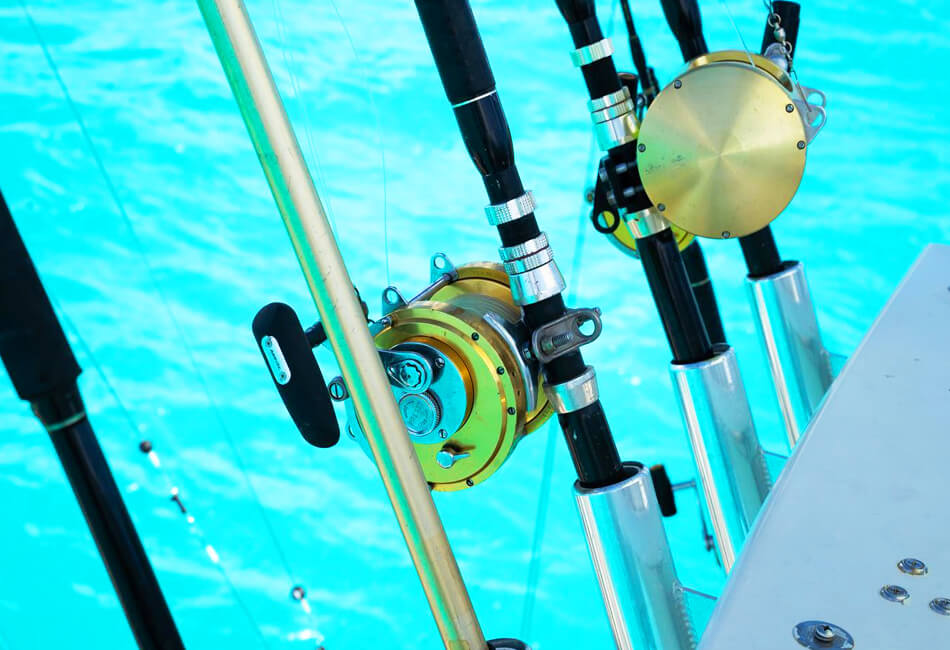 Pescador deportivo expreso abierto personalizado de 43 pies 