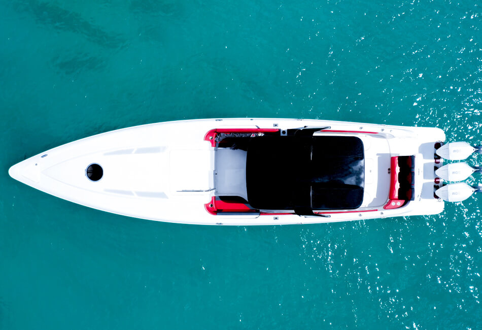 44 ft koncept speedbåd 
