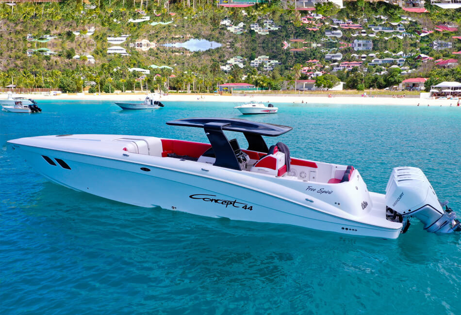 44 fot Concept Speedboat 