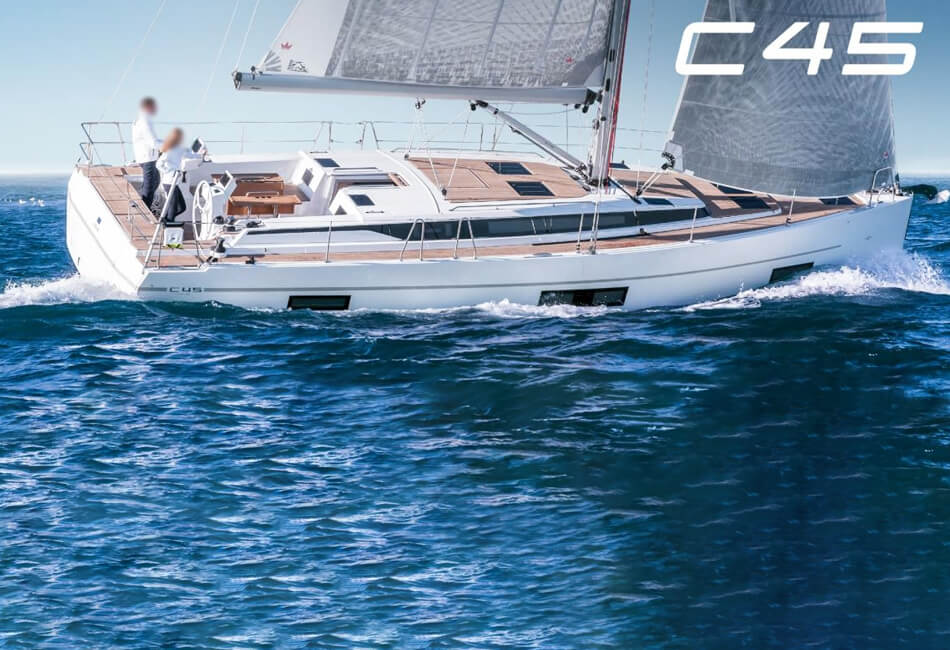 Perahu layar 45.9 Ft Bavaria C45 OL-2018