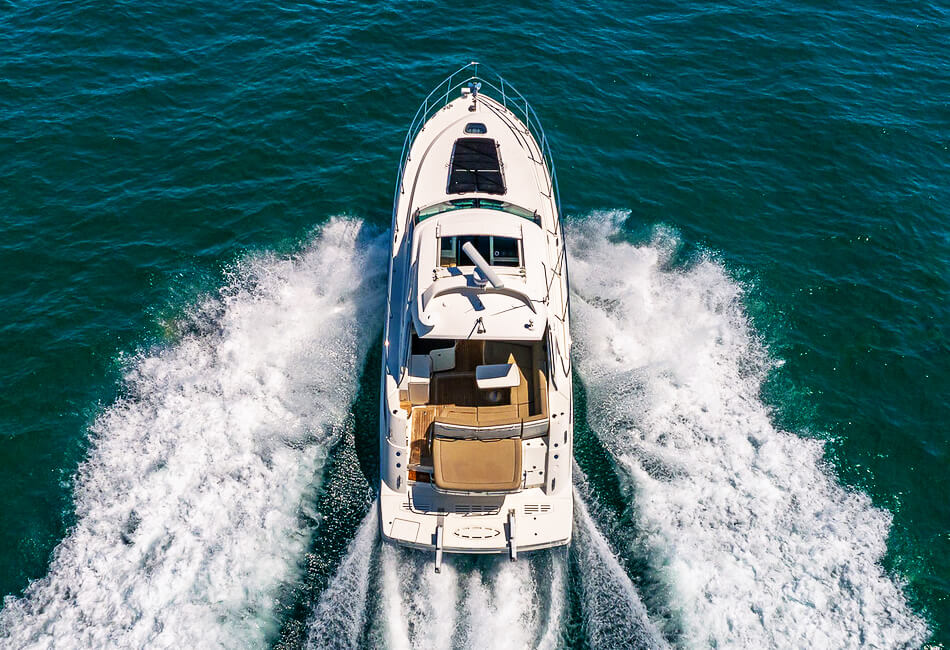 45 Fuß Searay Sundancer Luxuriöse Motoryacht 