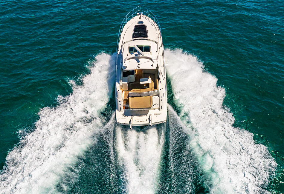 45 Fuß Searay Sundancer Luxuriöse Motoryacht 