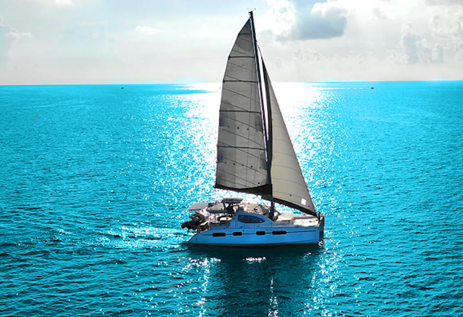 Catamarán de vela de lujo Leopard de 46 pies 