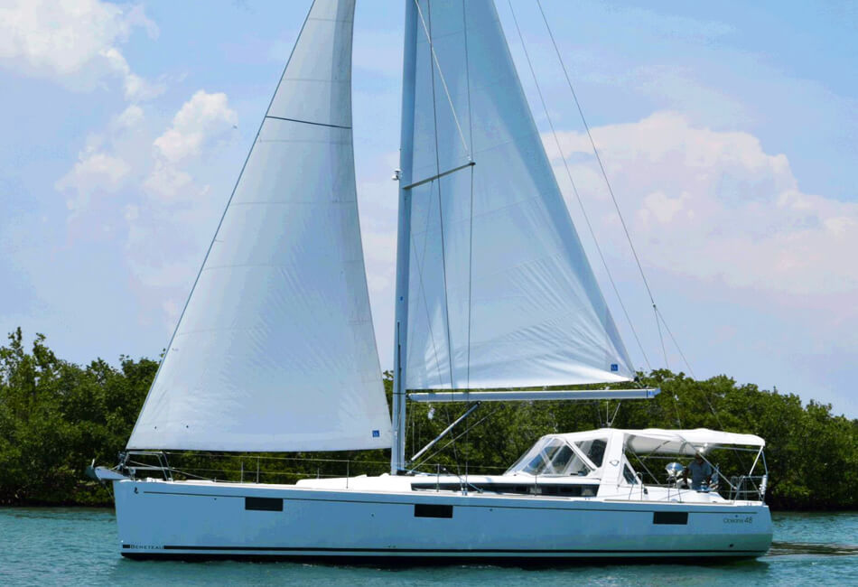 48 Ft Beneteau Oceanis Sailboat 