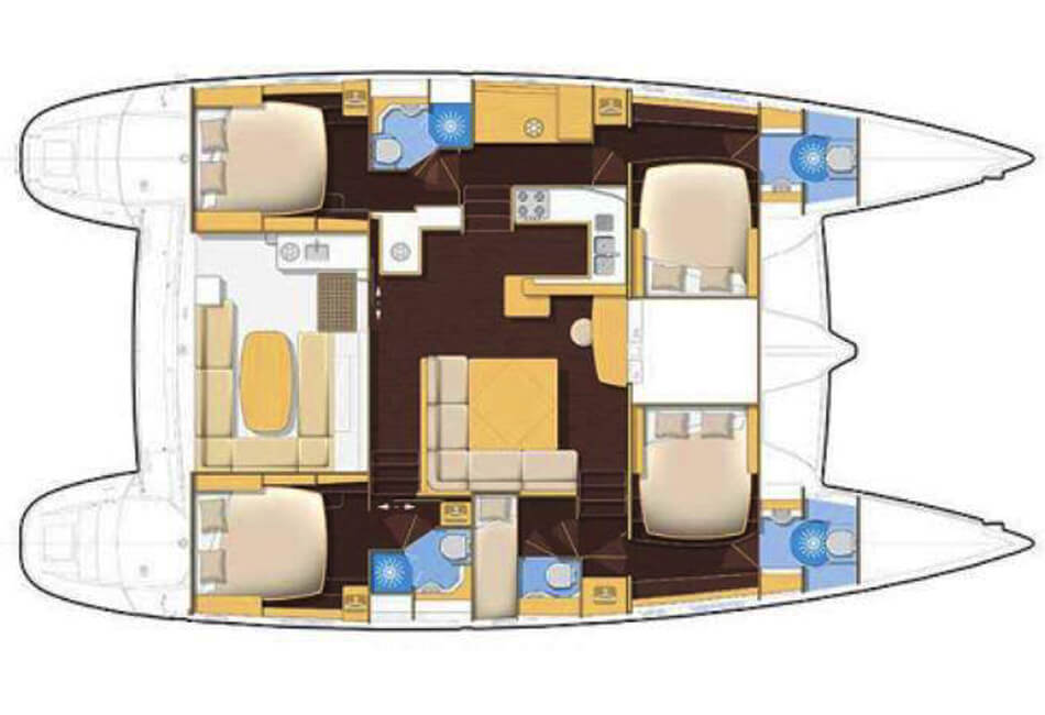 50.8 Ft Lagoon 500 Catamaran 