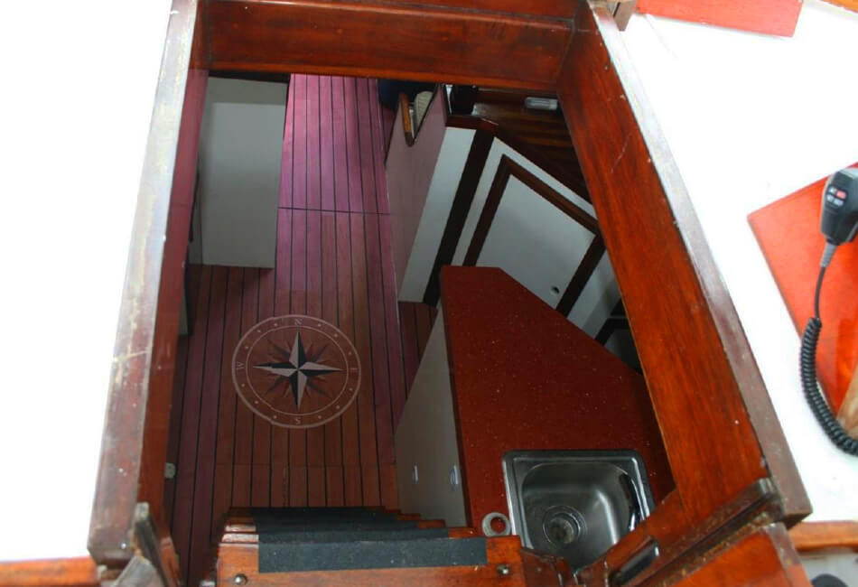 50 πόδια Marconi Cutter Sailboat 