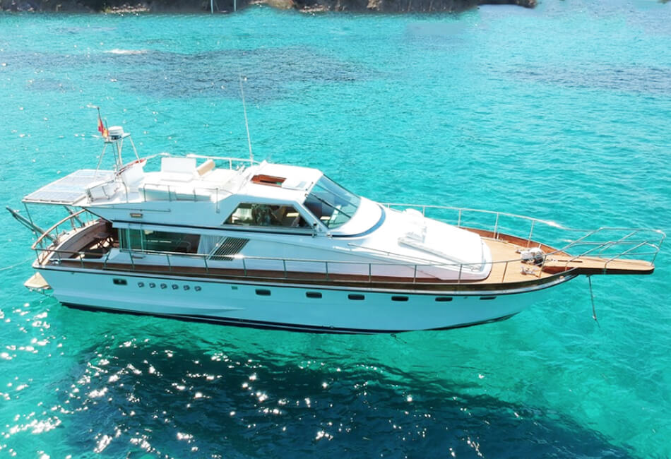 52,5 fot Italcraft Aura II En klassisk italiensk stil yacht