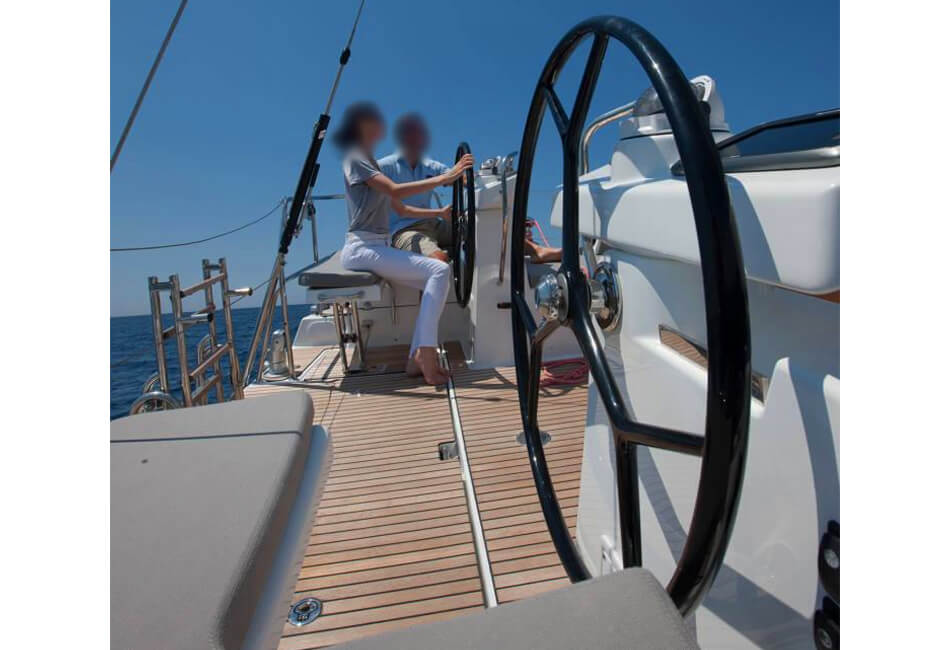 54 ft Jeanneau monohull zeilboot 
