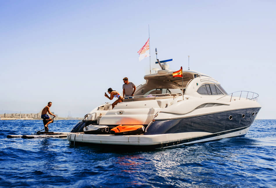 59 ft Sunseeker Predator 58 luxe jacht 