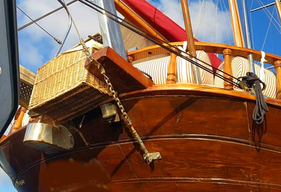 Drevený autentický turecký gulet 60 Ft 
