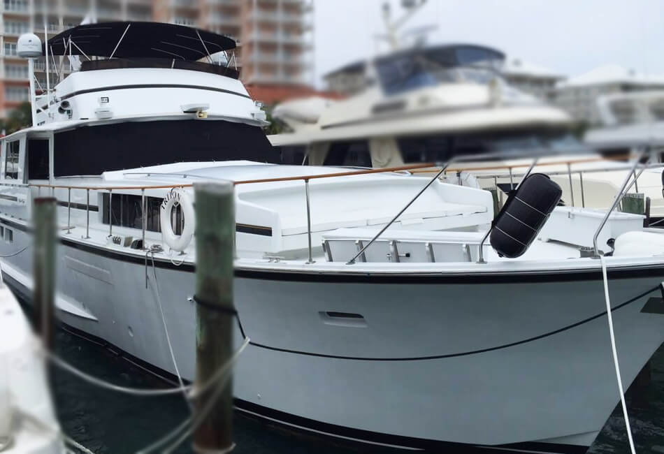 65 -футова моторна яхта Chris Craft 