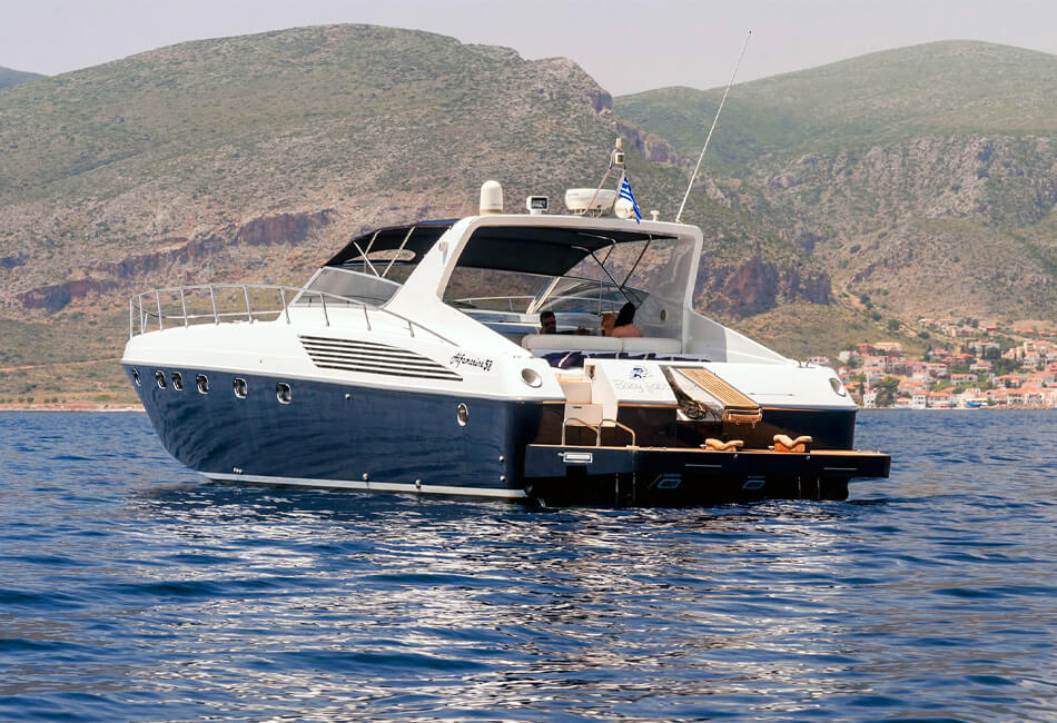 60-футовая моторная яхта Alfamarine 58 арендовано только со шкипером