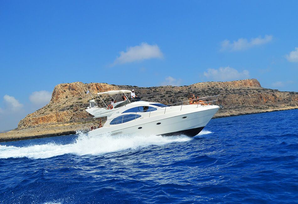 Najjemnejšia jachta 43,6 Ft Azimut 42 