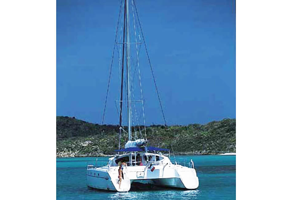 42.7 kaki Belize 43 Catamaran Mewah 