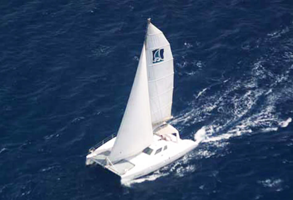 43.6 ฟุต Voyage 440-M Catamaran 
